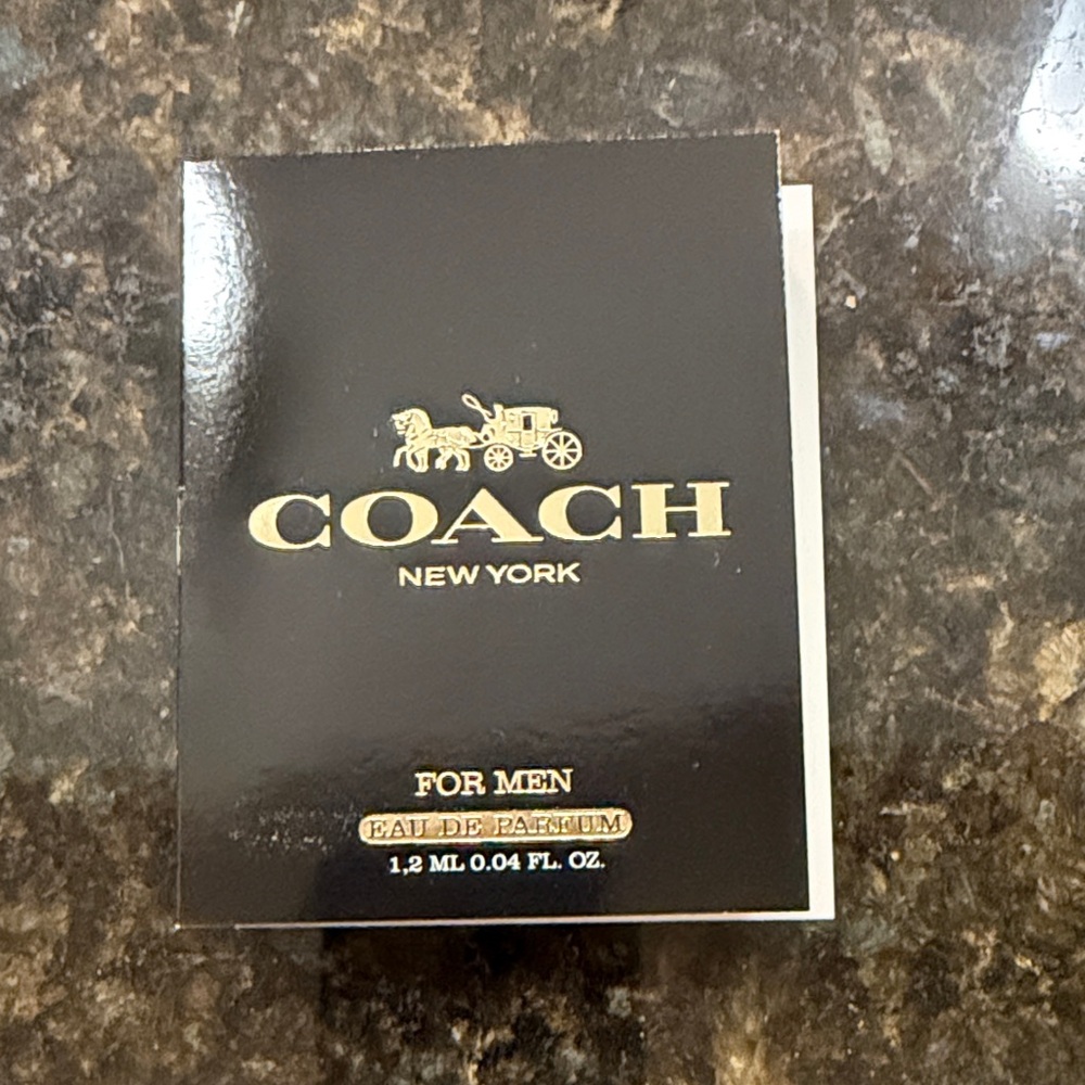 Coach New York Men's Fragrance 0.04 fl Oz New